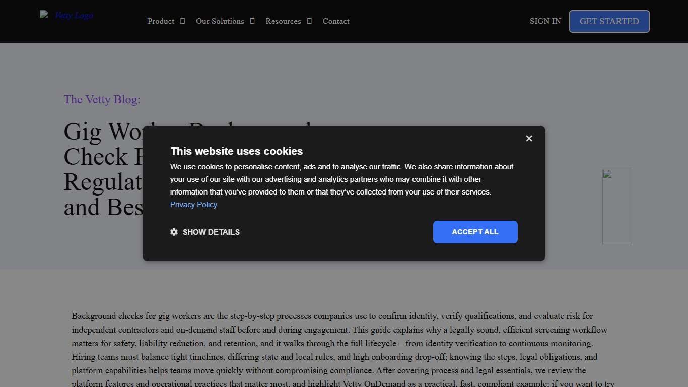 Gig Worker Background Check Process Explained: Regulations, Requirements, and Best Services